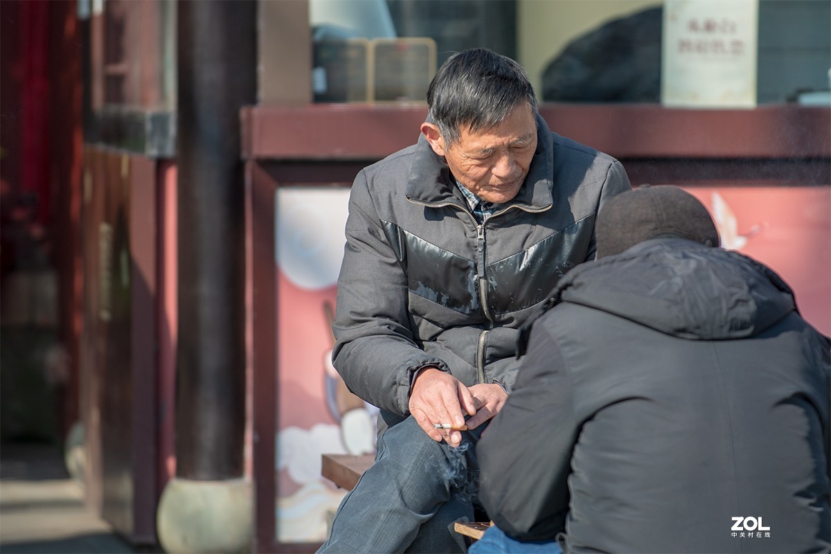 尼康D800E夫子庙扫街，画质的确提升不少