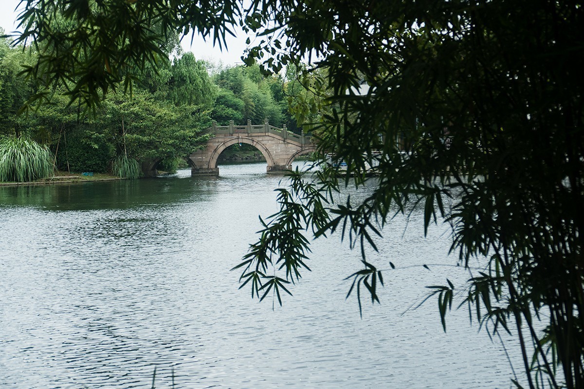 宁静的万竹园