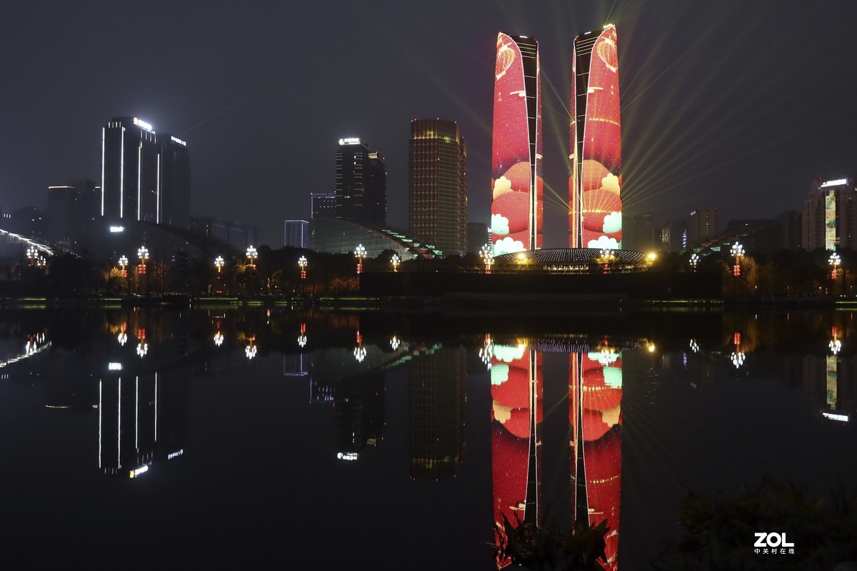 手持夜景片,(正月初一拍)