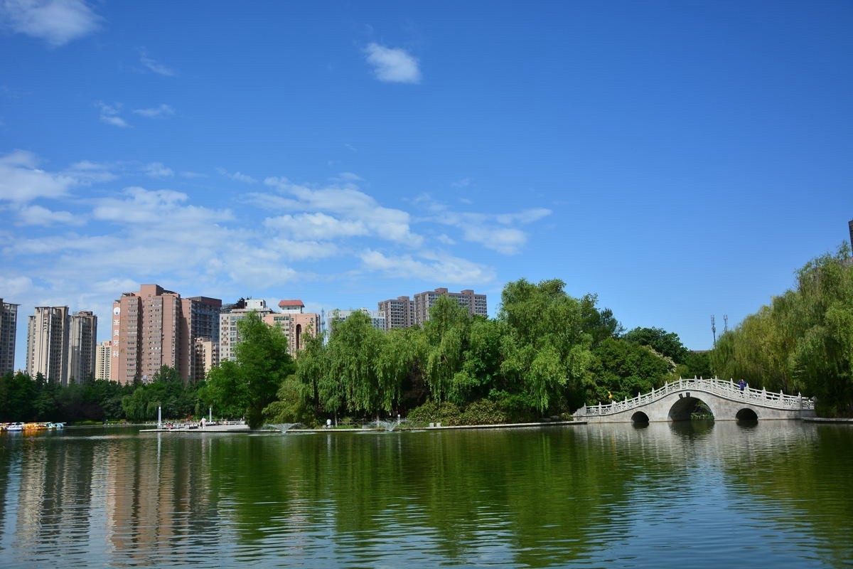 迎十四运赏西安公园美景