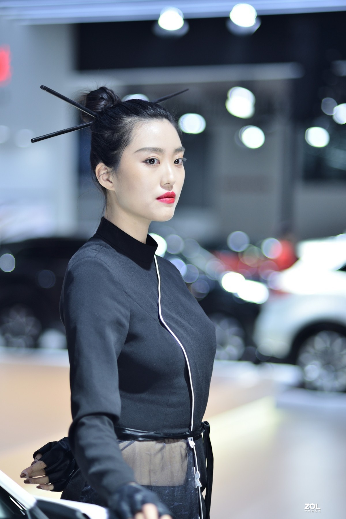 85定的唯美 —— 一组车展人像