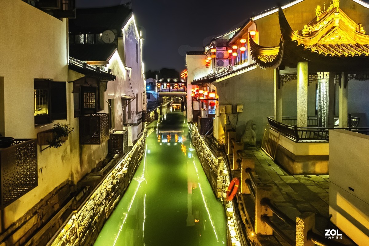 夜探七里山塘街