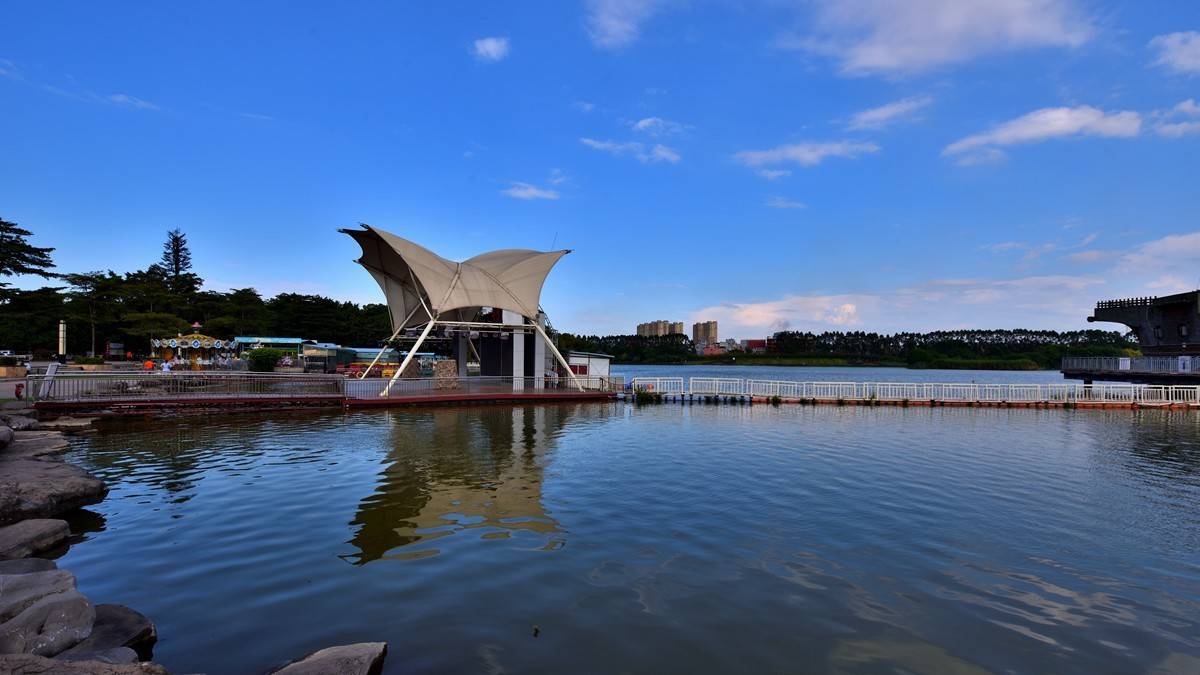 宝丰东湖公园图片