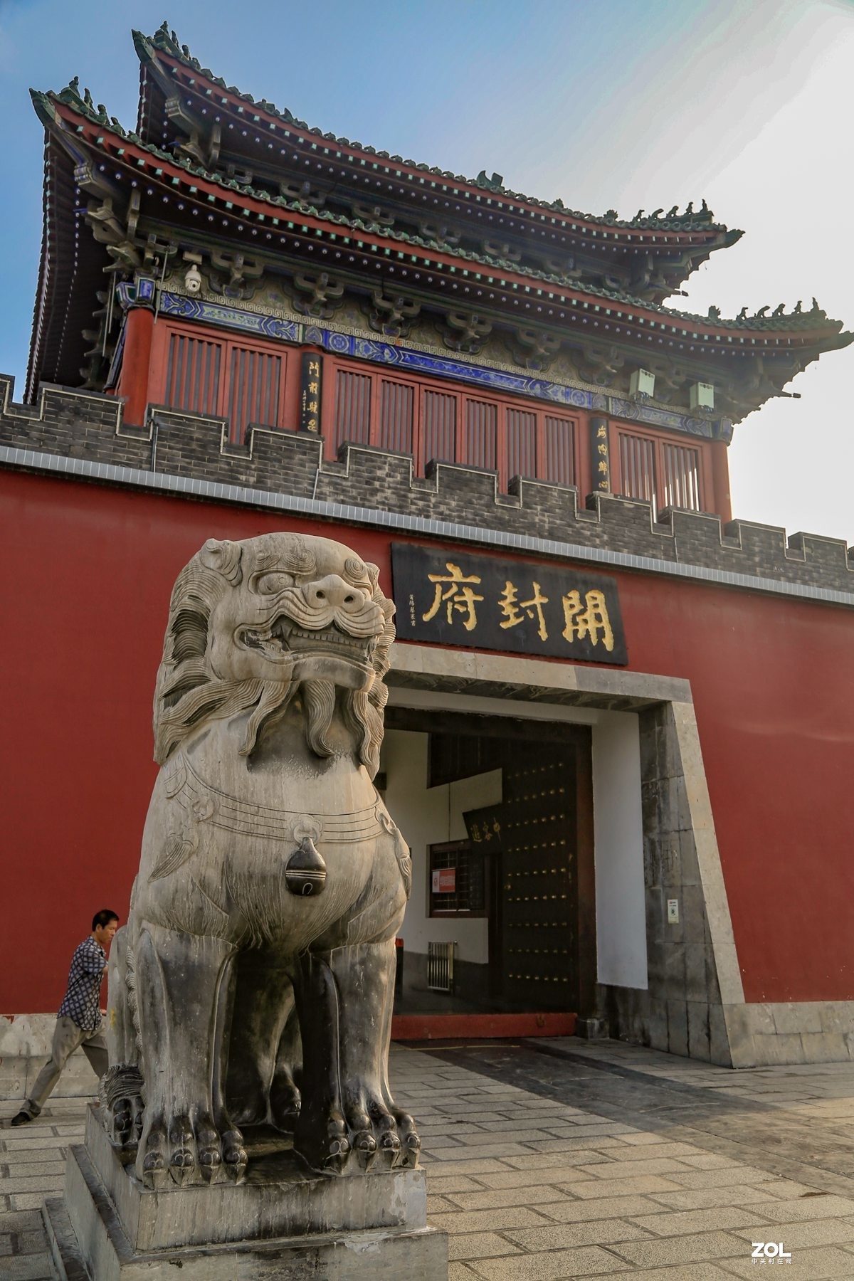 中原旅游观光之二十一开封府衙外景