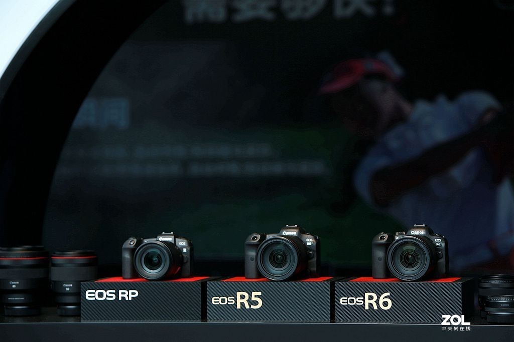 佳能全画幅微单eosR5体验会现场