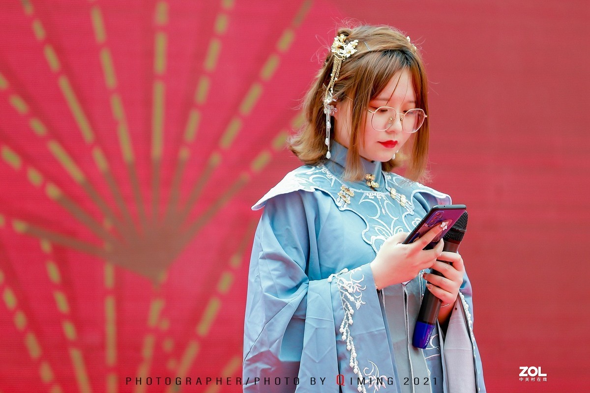 东营万达汉服走秀人像抓拍