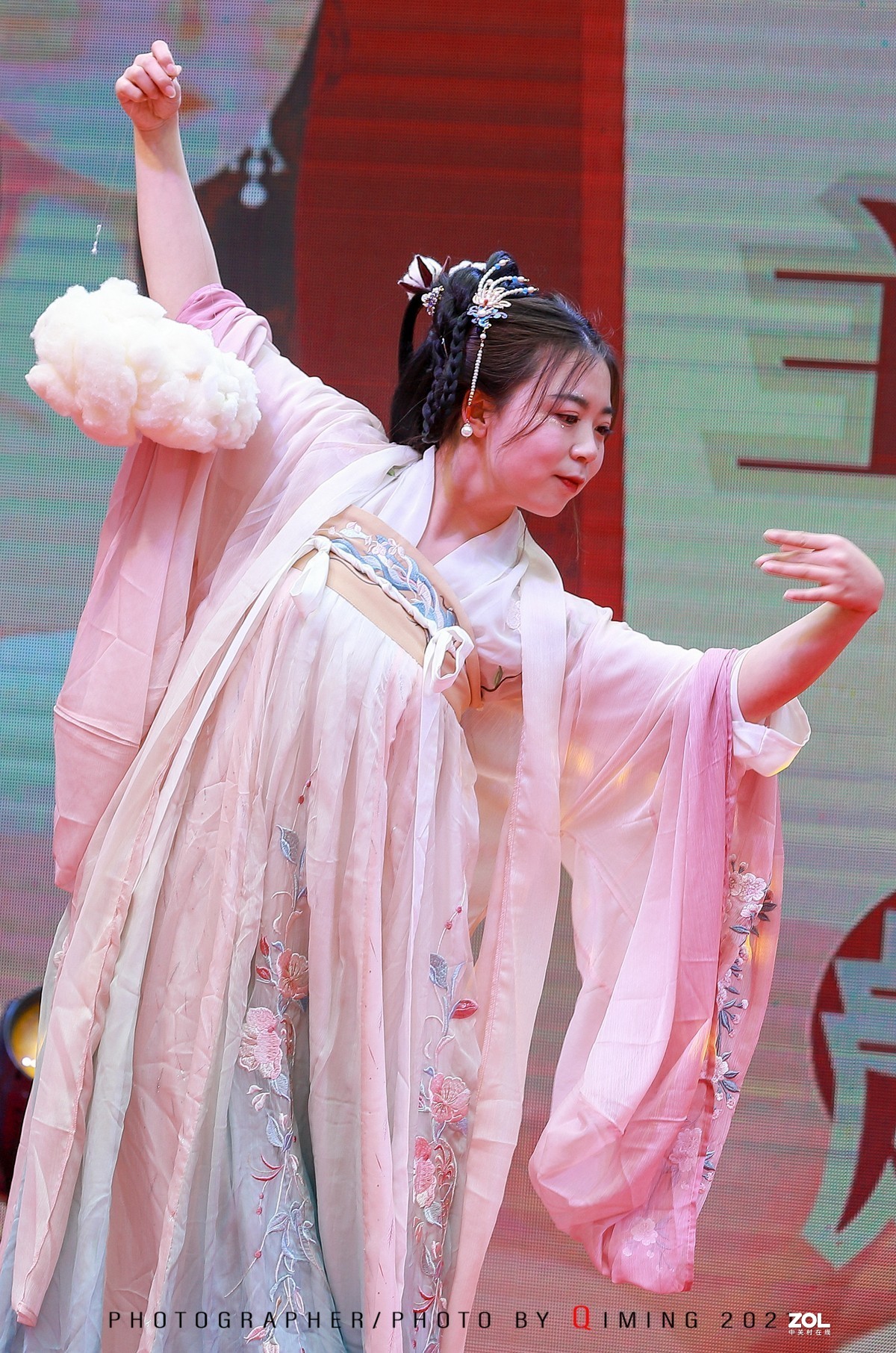 东营万达汉服走秀人像抓拍