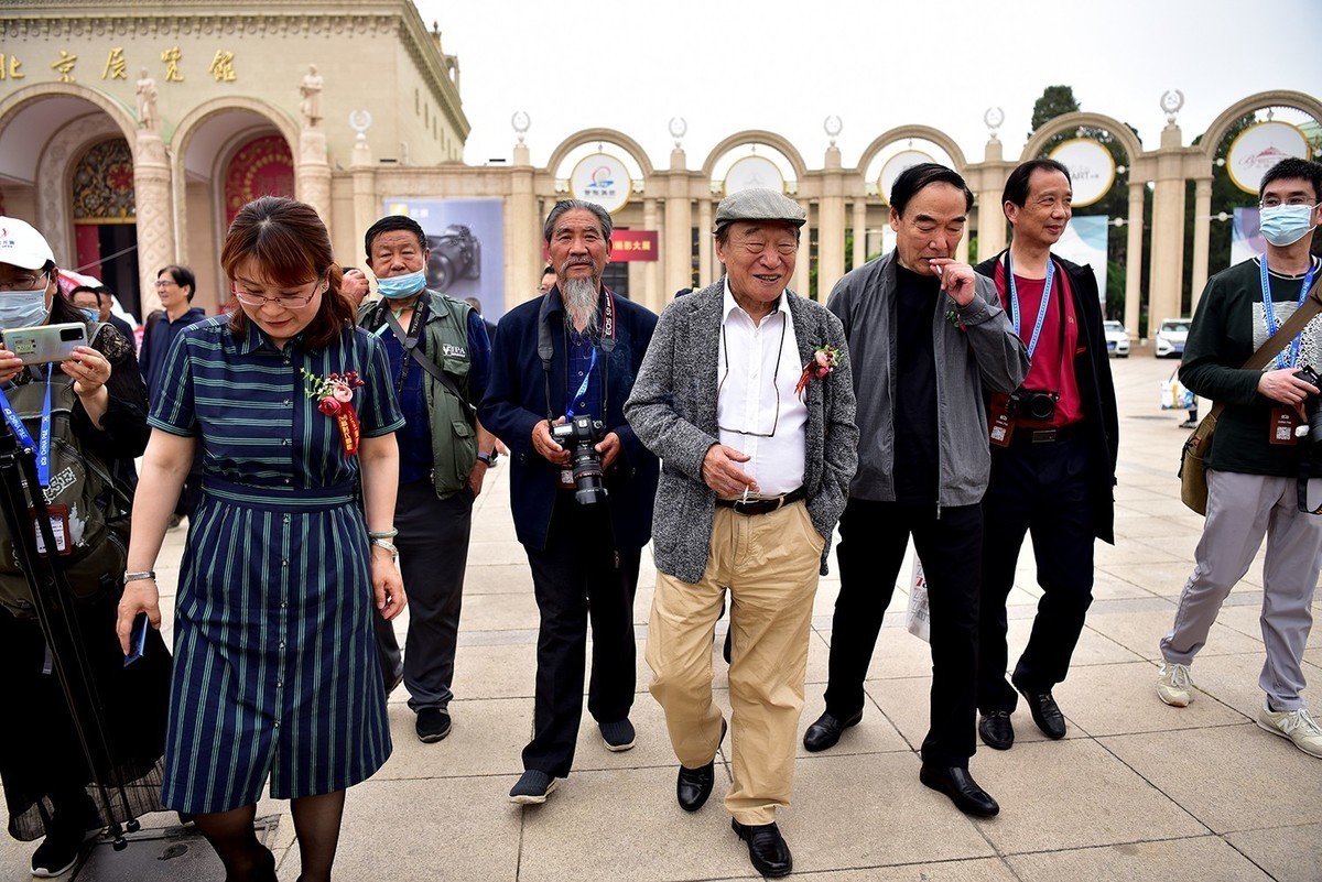 首届新时代国际摄影大展在北京展览馆开幕—中国著名摄影朱宪民出席
