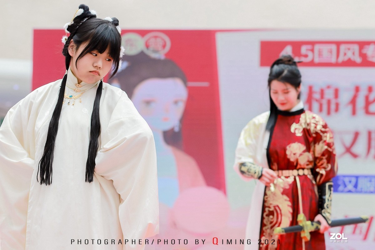 东营万达汉服走秀人像抓拍