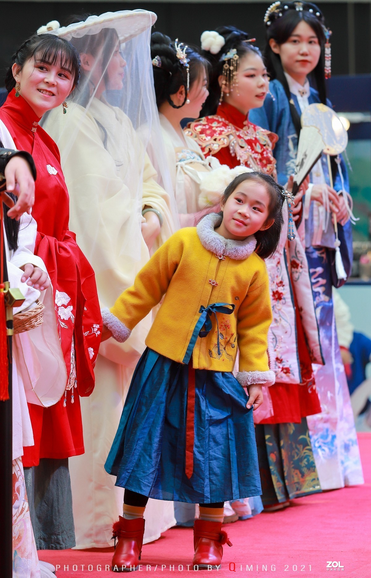 东营万达汉服走秀人像抓拍