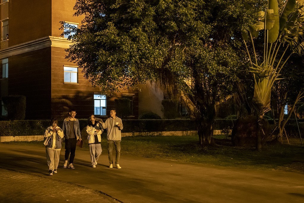 大学校园的夜晚2