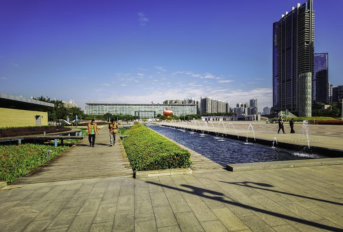 深圳宝安中心公园掠影