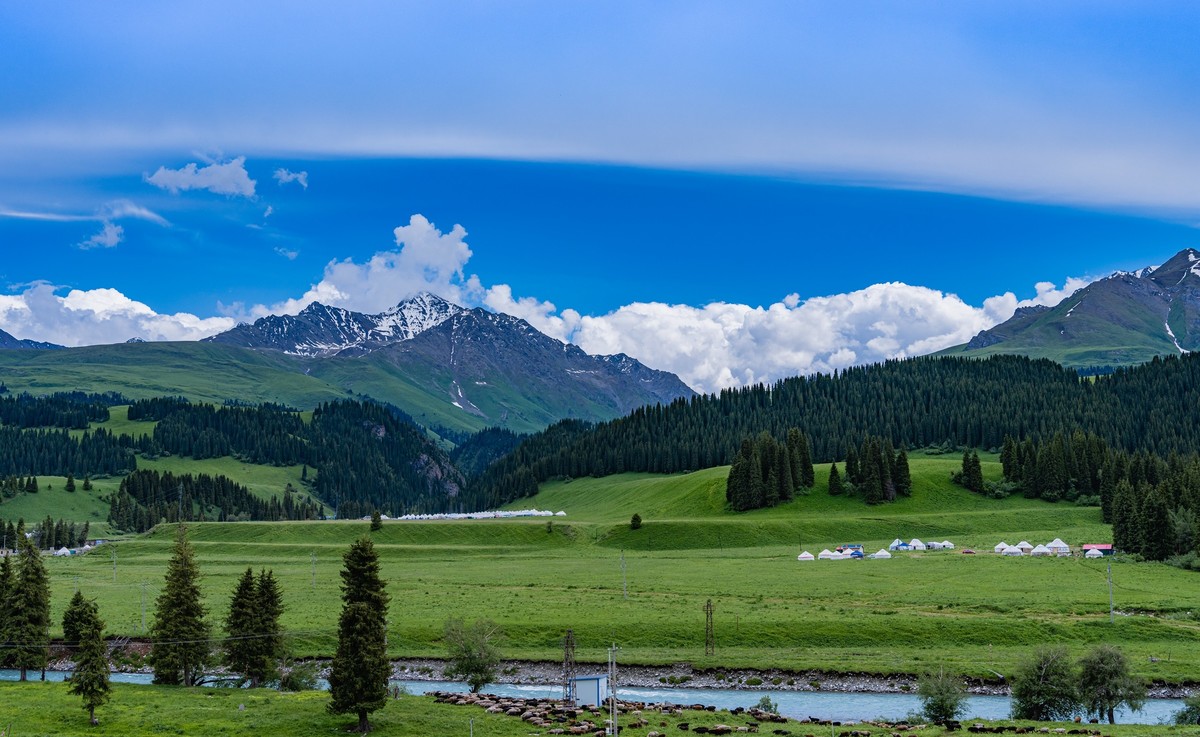 唐布拉百里画廊沿途风光～5