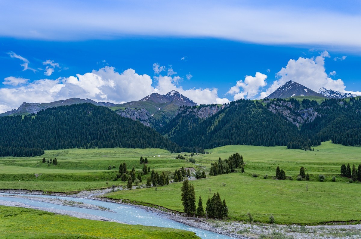 唐布拉百里画廊沿途风光6