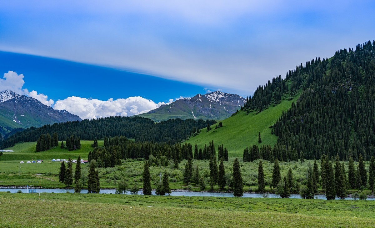 唐布拉百里画廊沿途风光5