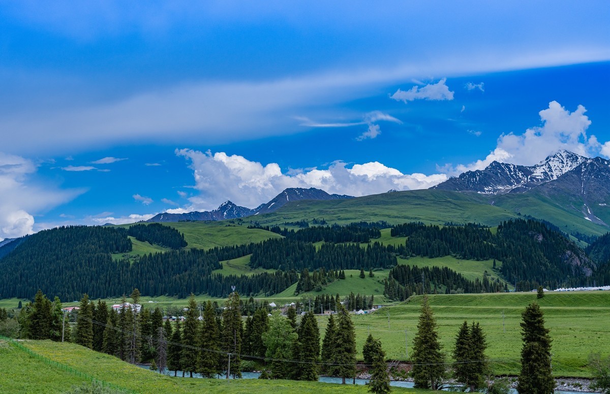 唐布拉百里画廊沿途风光～5