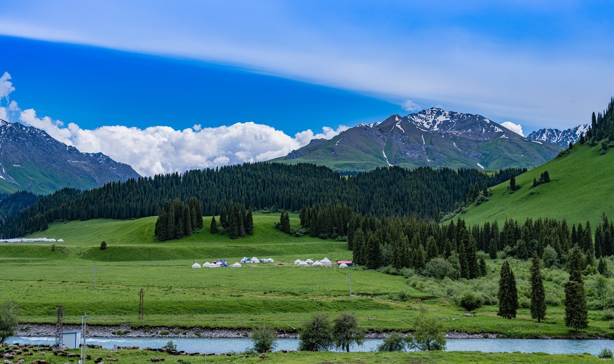 唐布拉百里画廊沿途风光～5