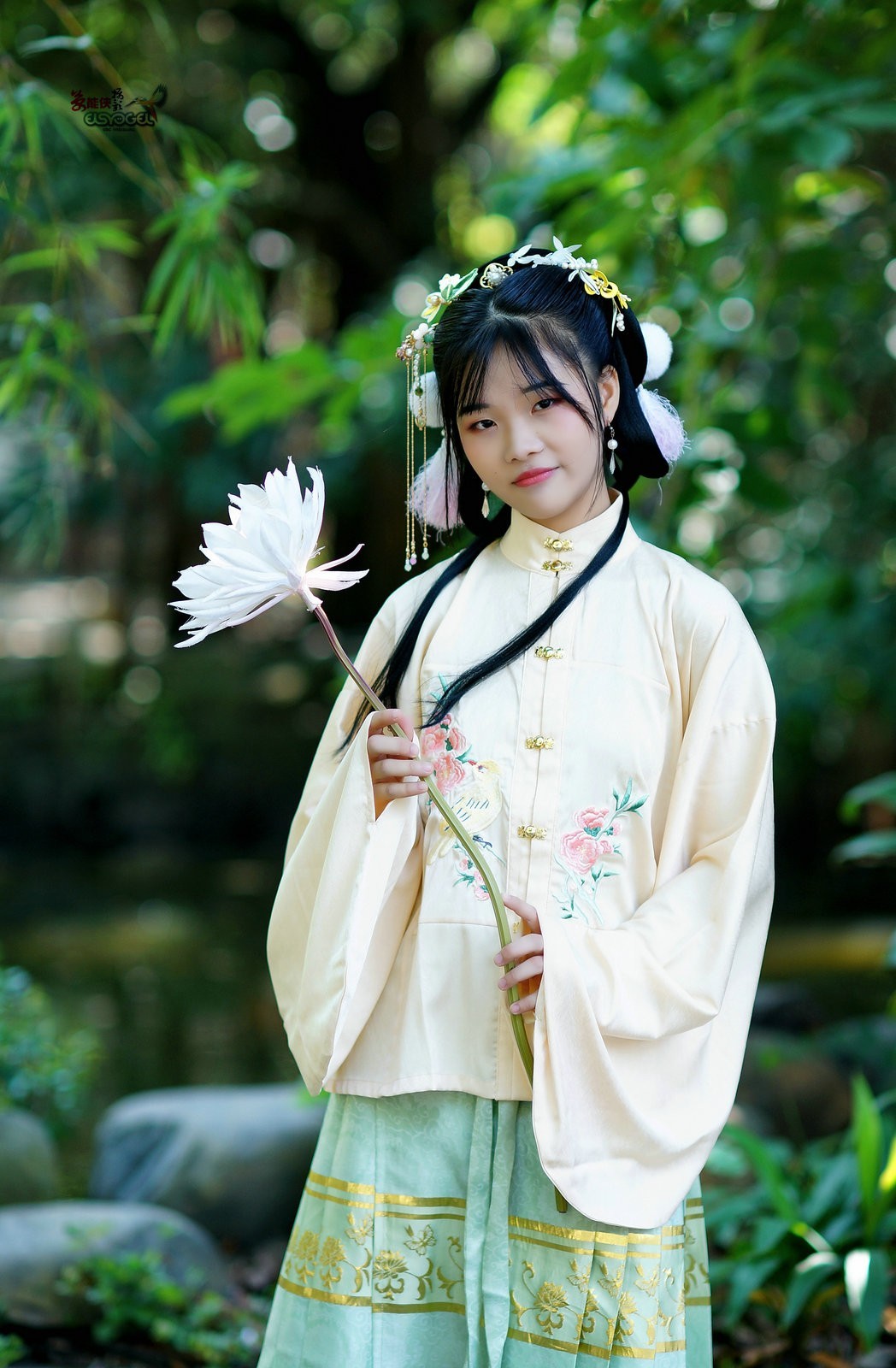 古风汉明服少女大姐姐