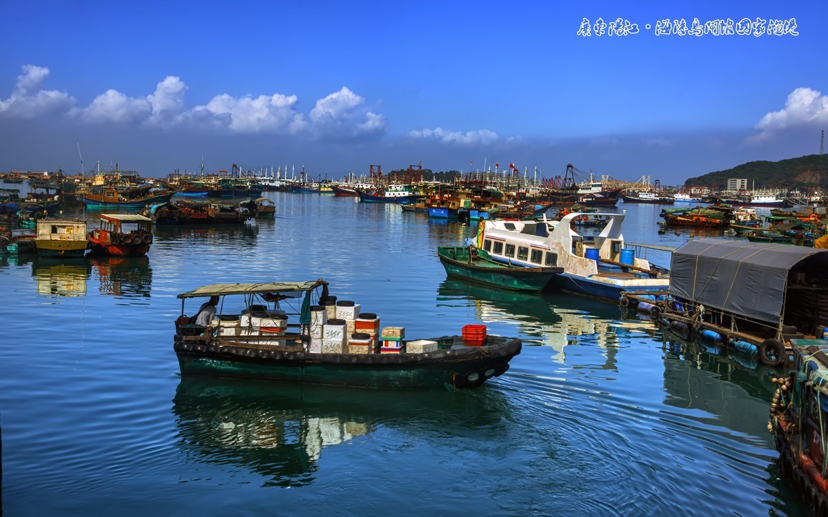 广东阳江海陵岛闸坡l国家渔港2