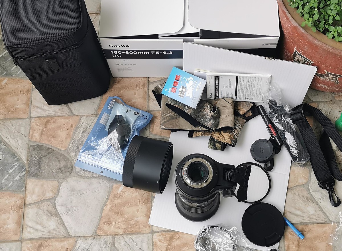 换购了150-600 C版，当天试机，感觉真值