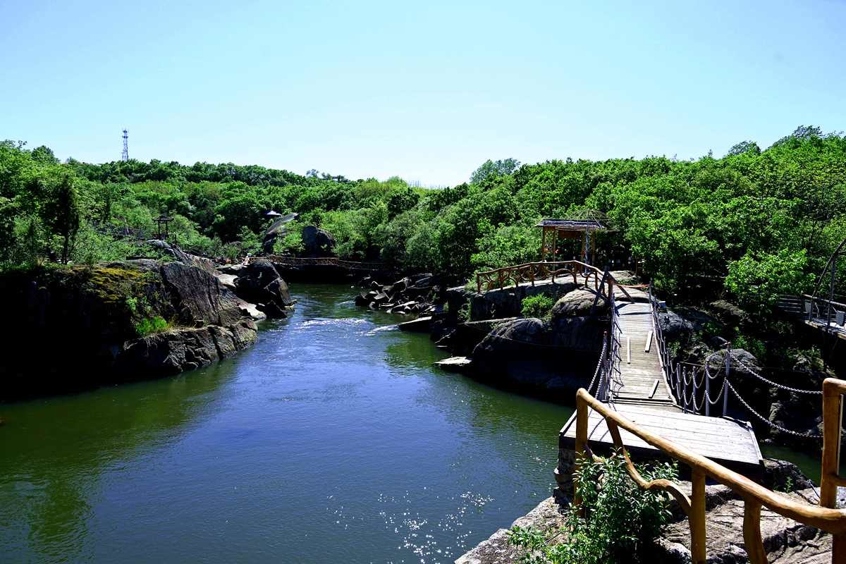 慢游东三省六敦化83镜泊湖大峡谷