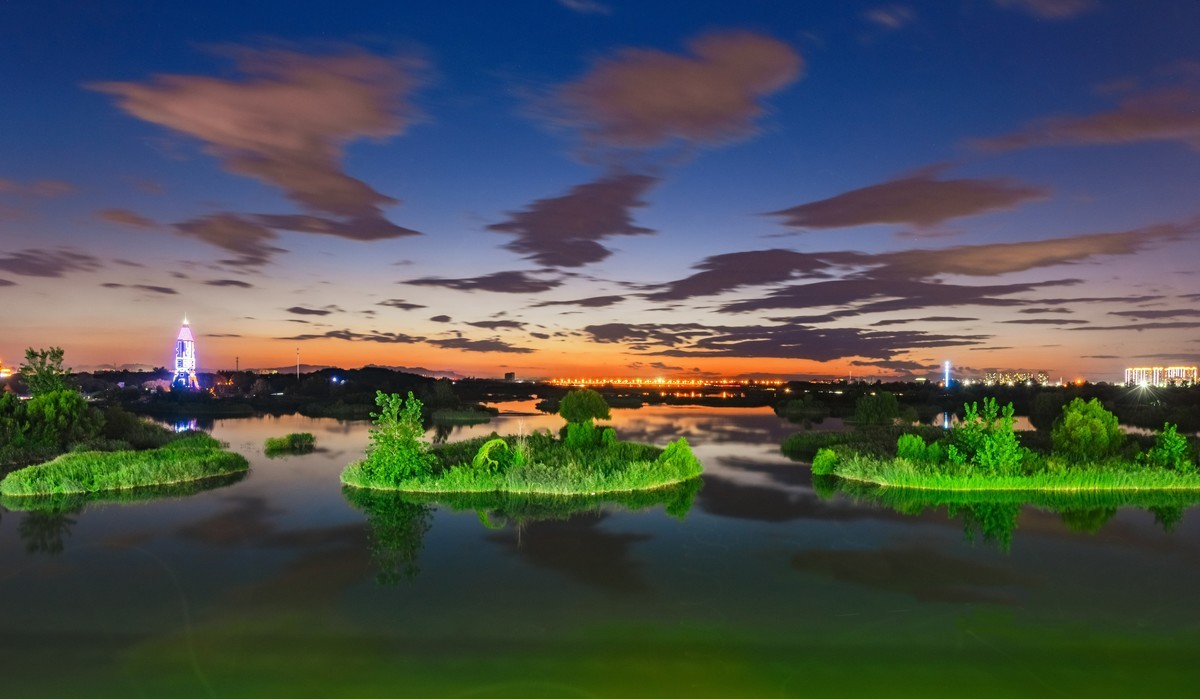 滹沱河醉美—自在正定好