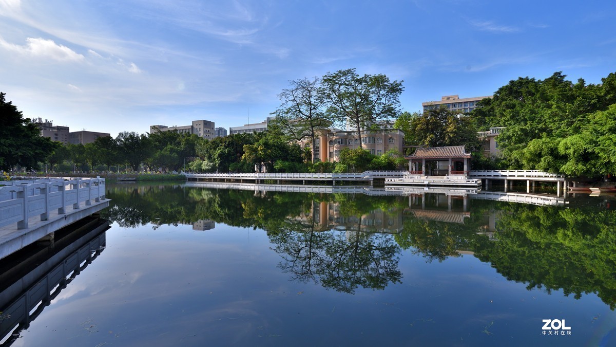 广西大学校园人工湖掠影5