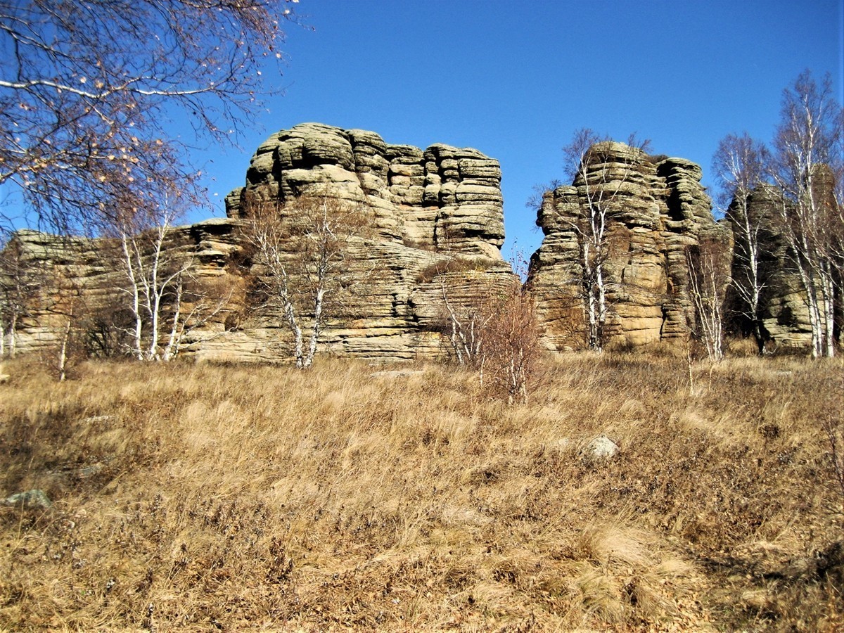 内蒙克旗阿斯哈图冰石林