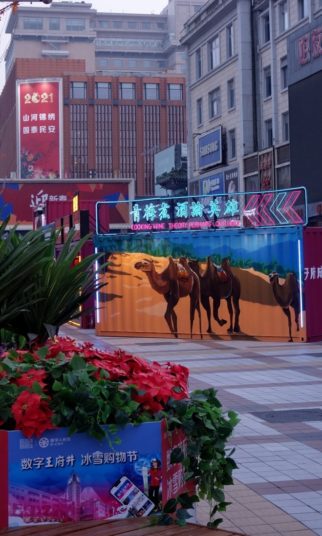 2021-02-23  人不多的王府井