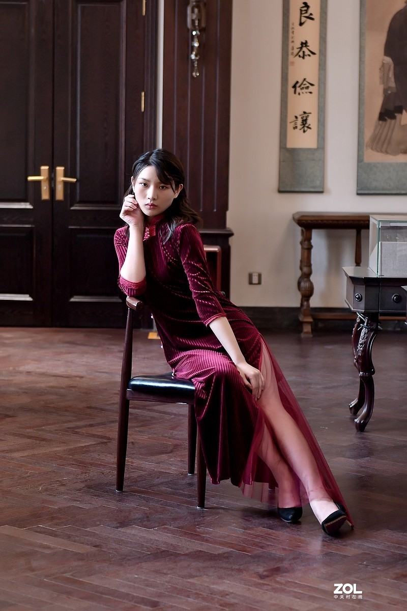 视觉光影旗袍美女4