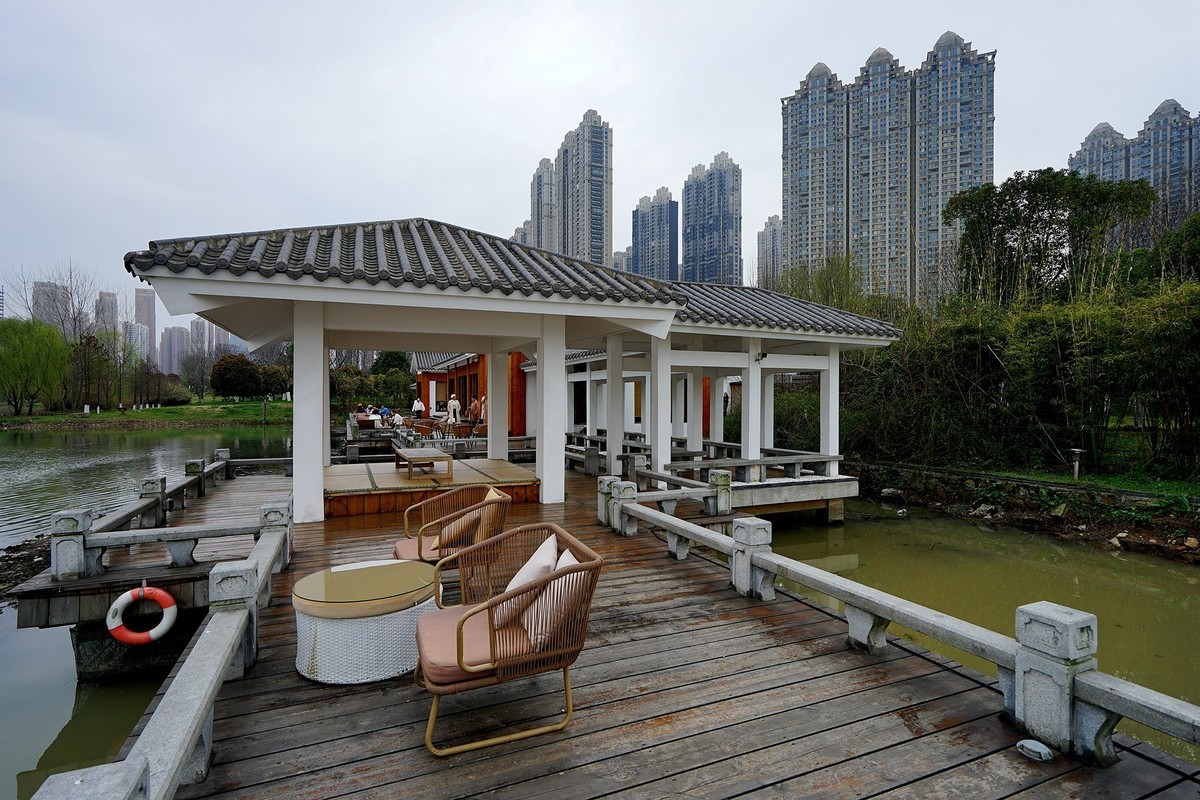 武汉印象沙湖卷舒亭茶馆随拍