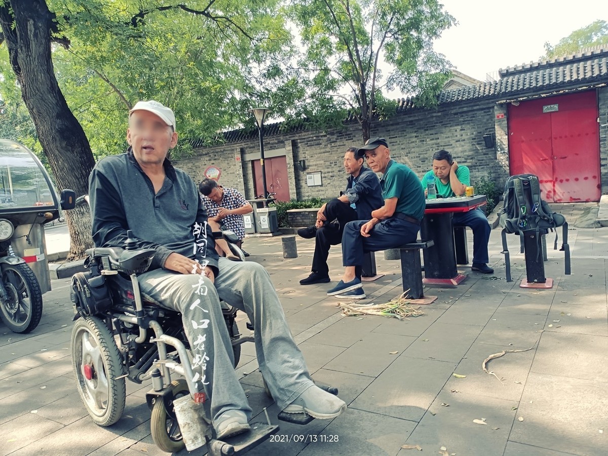 胡同里看人口老龄化