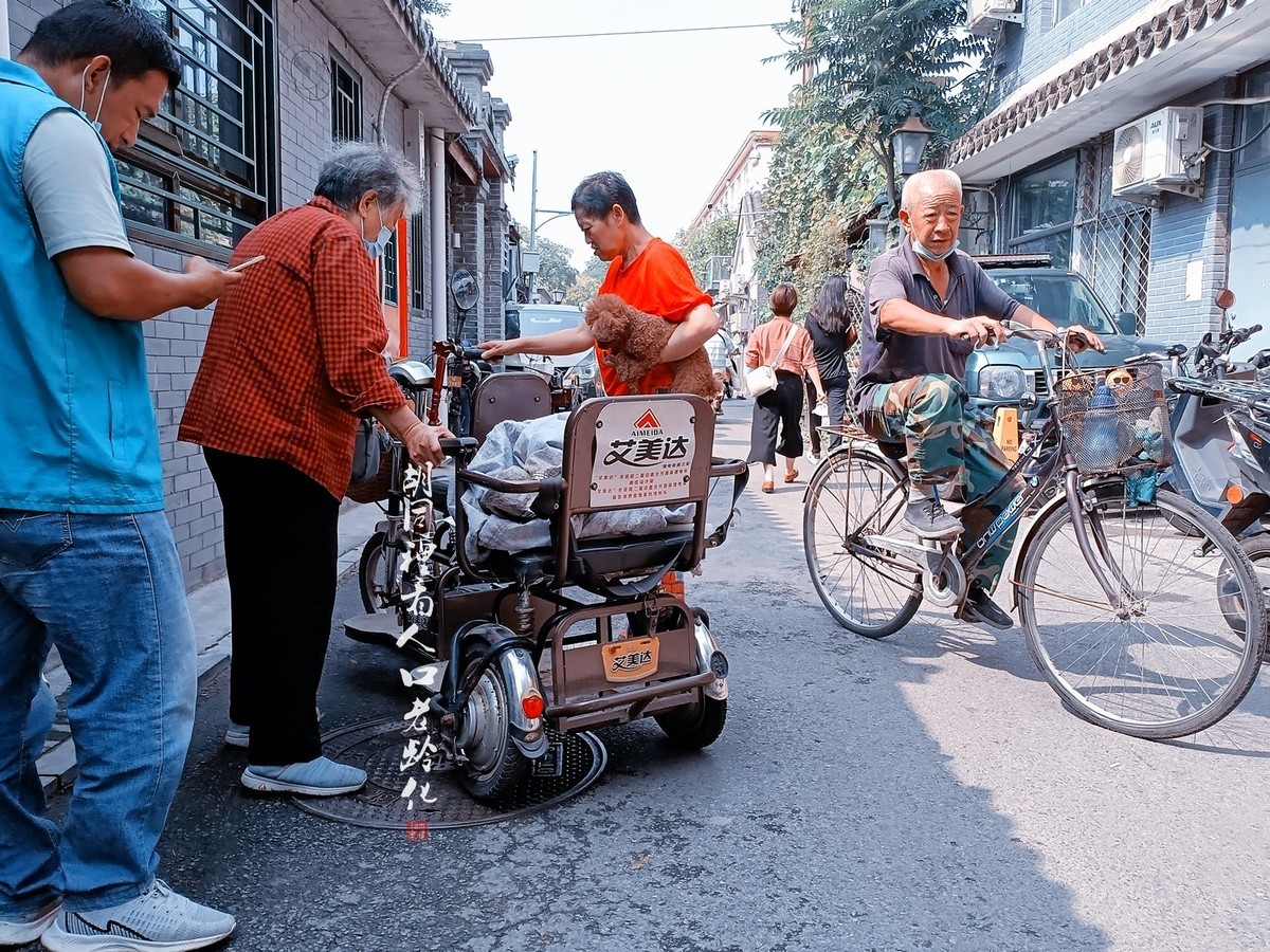 胡同里看人口老龄化