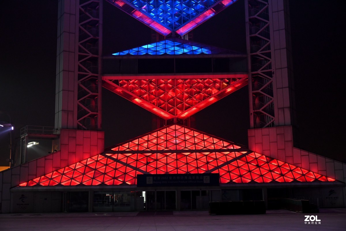 大年初一拍奧林匹克中心