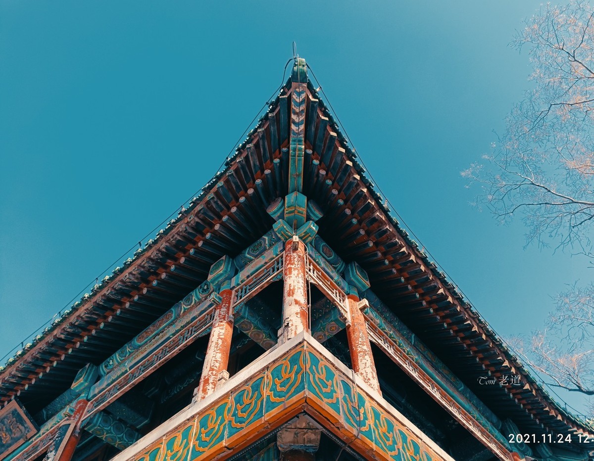 手機拍頤和園 別有風情