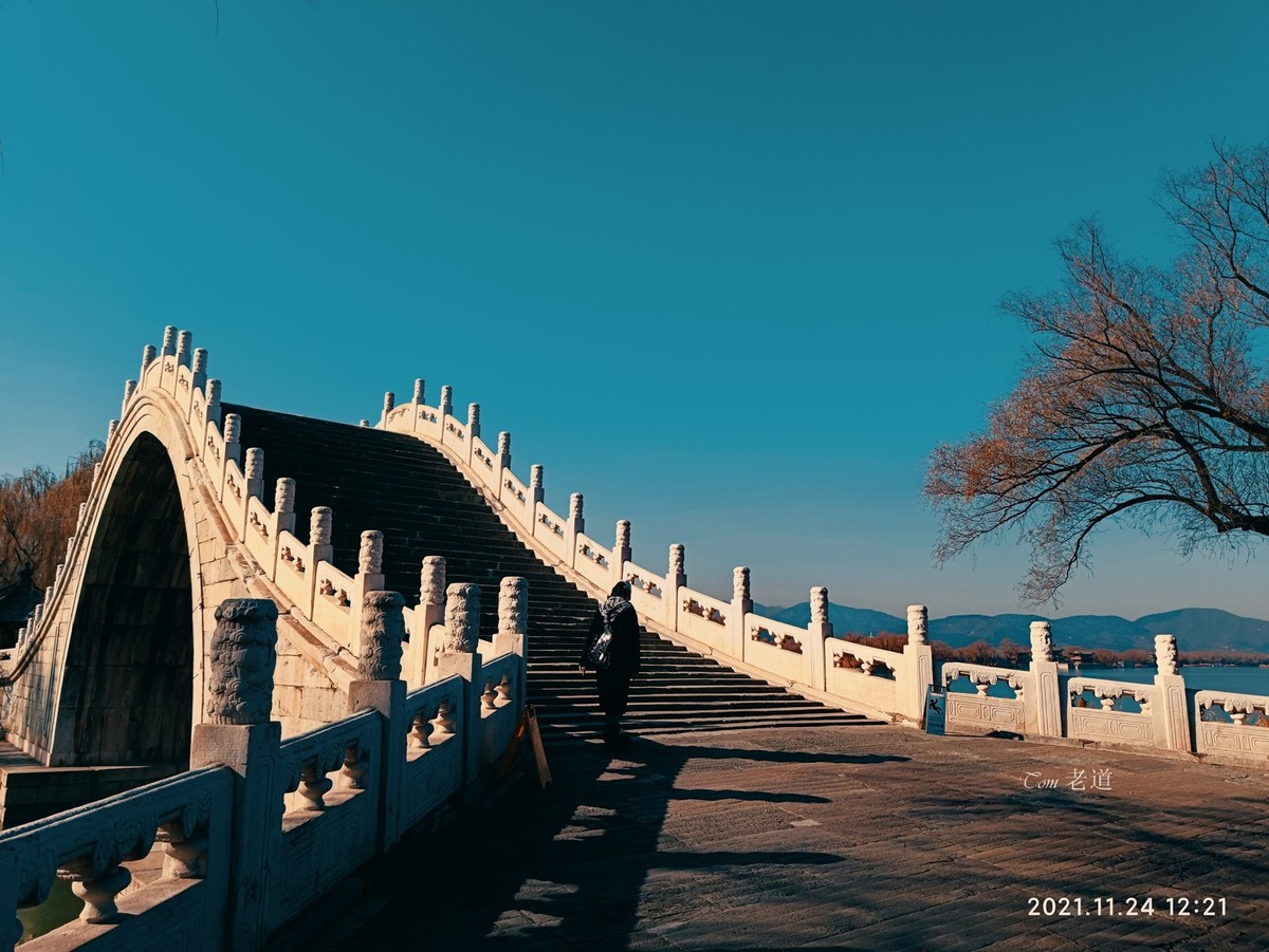 手機拍頤和園 別有風情