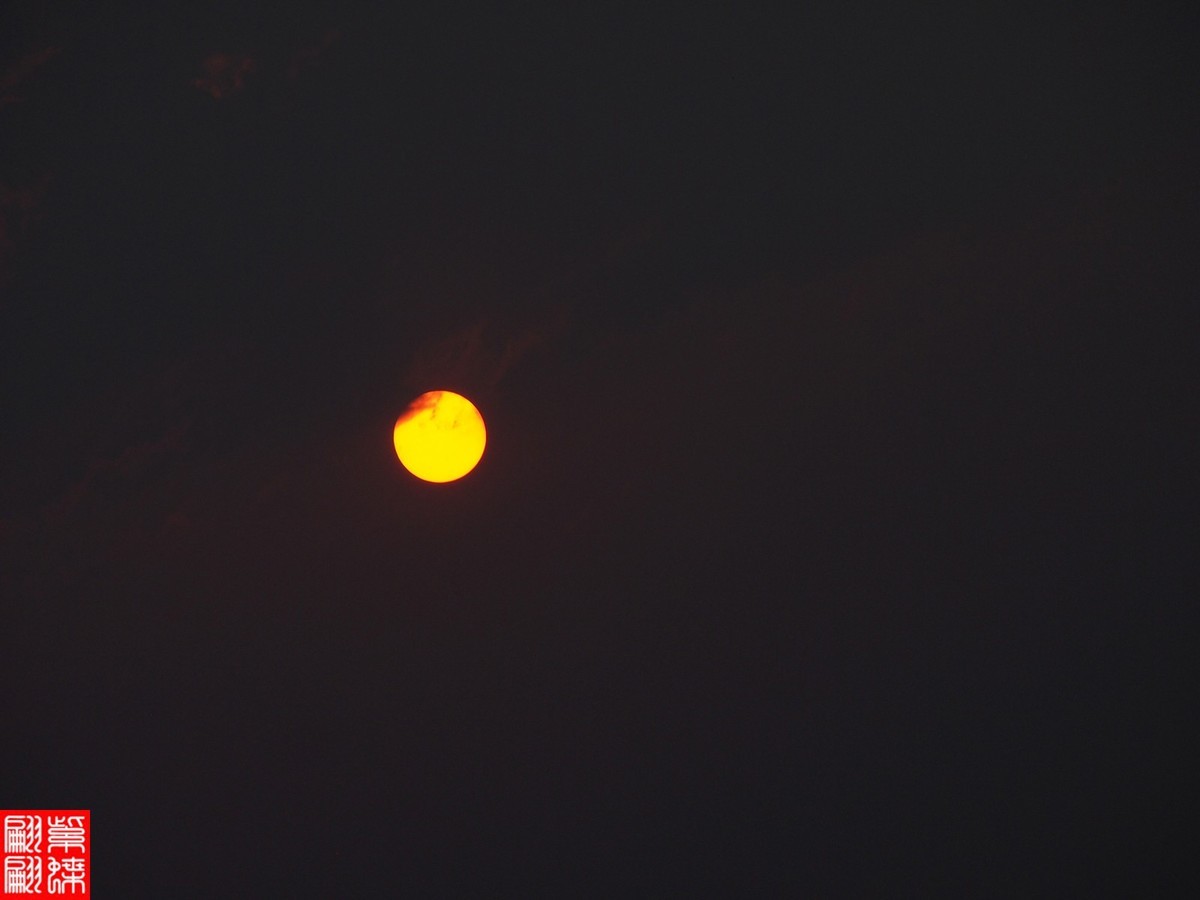 抓拍日落稍纵即逝（6）