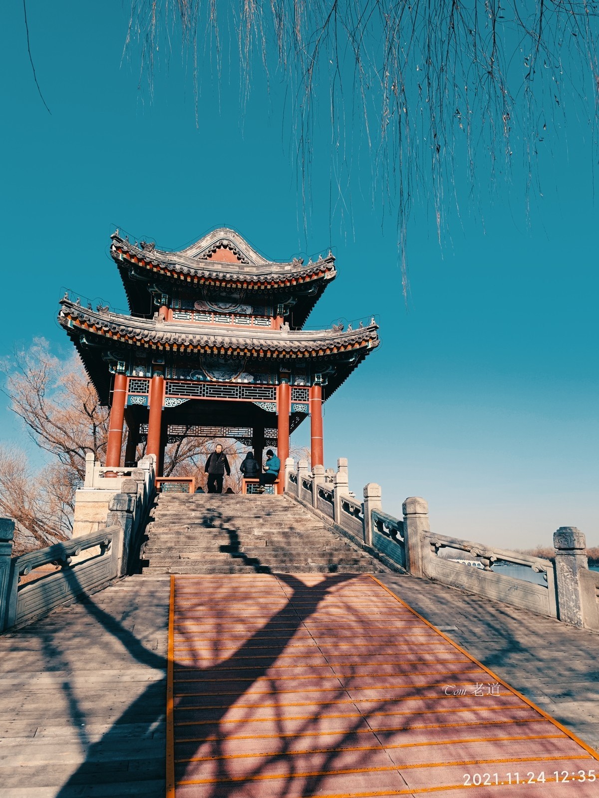 手機拍頤和園 別有風情