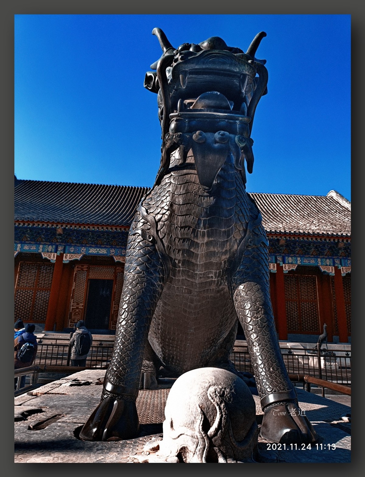 手機拍頤和園 別有風情