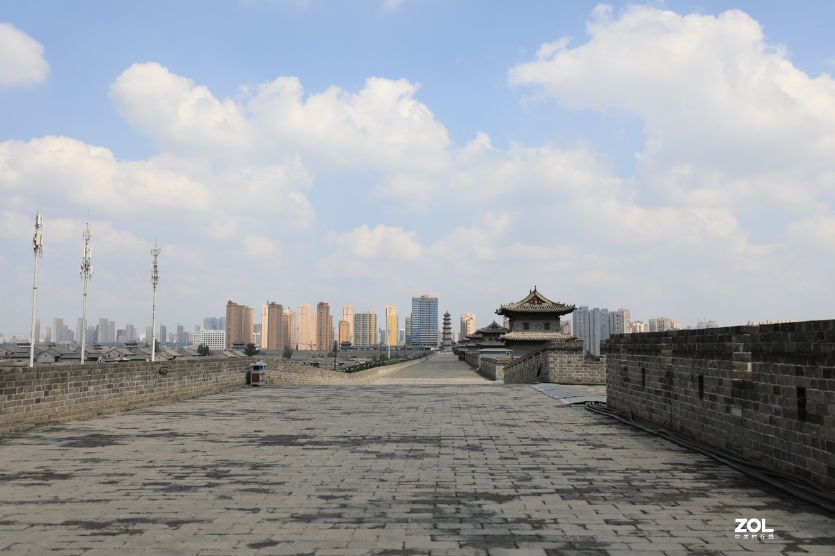 大同古城示意图