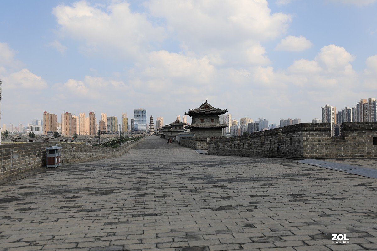 大同古城示意图