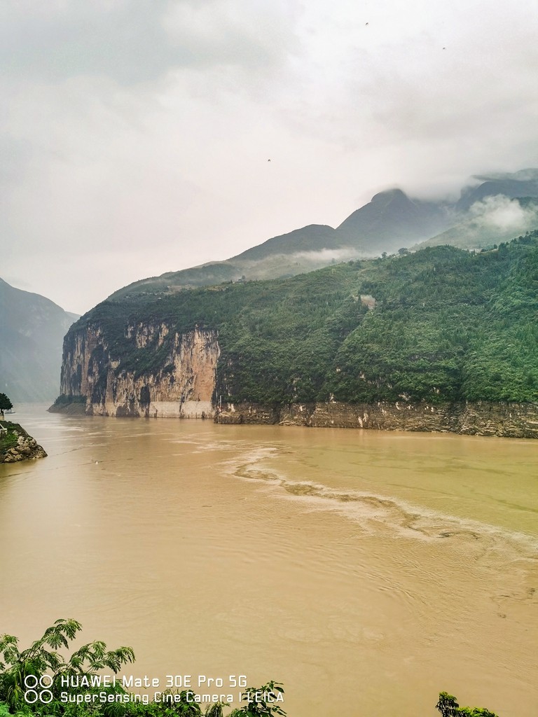 手机拍长江三峡——夔门与白帝城