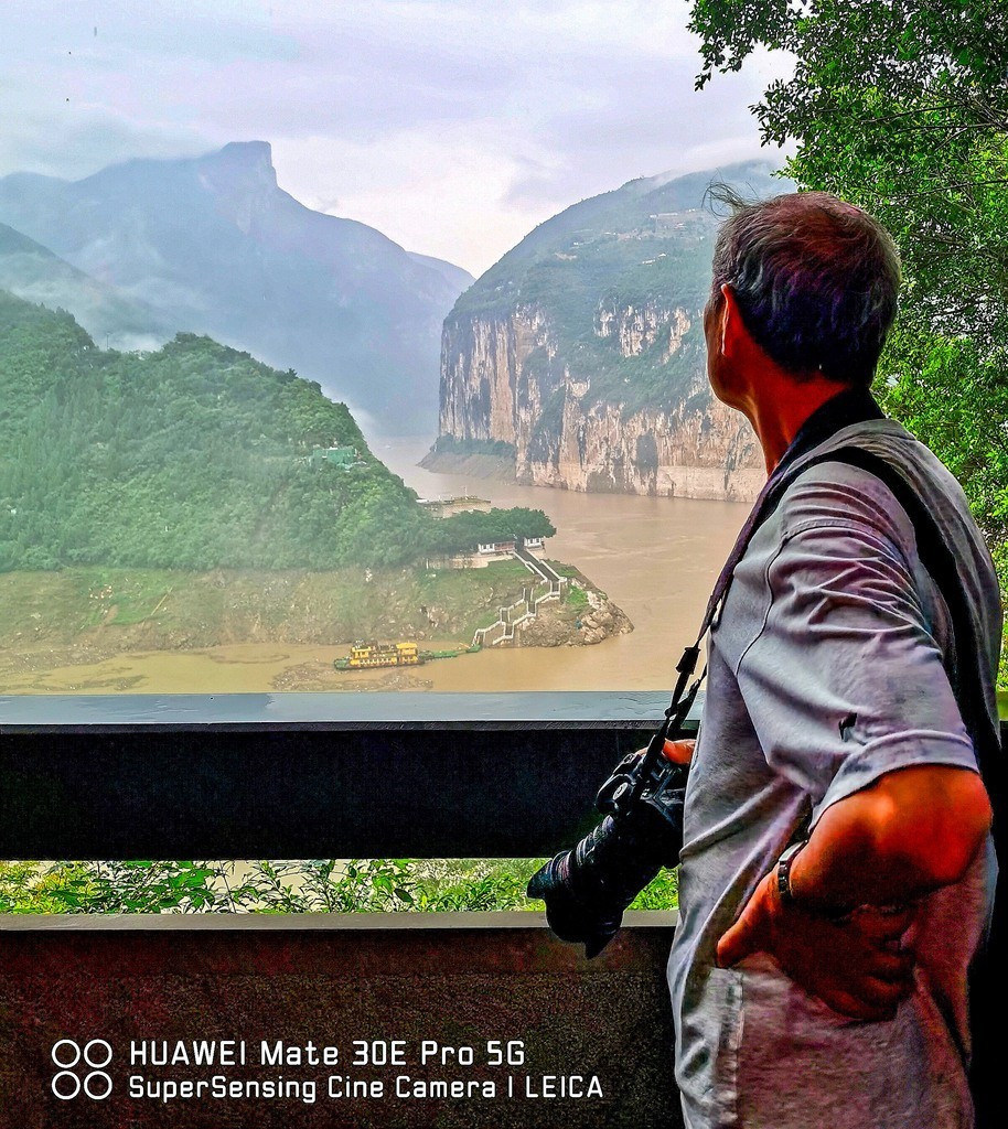 手机拍长江三峡——夔门与白帝城