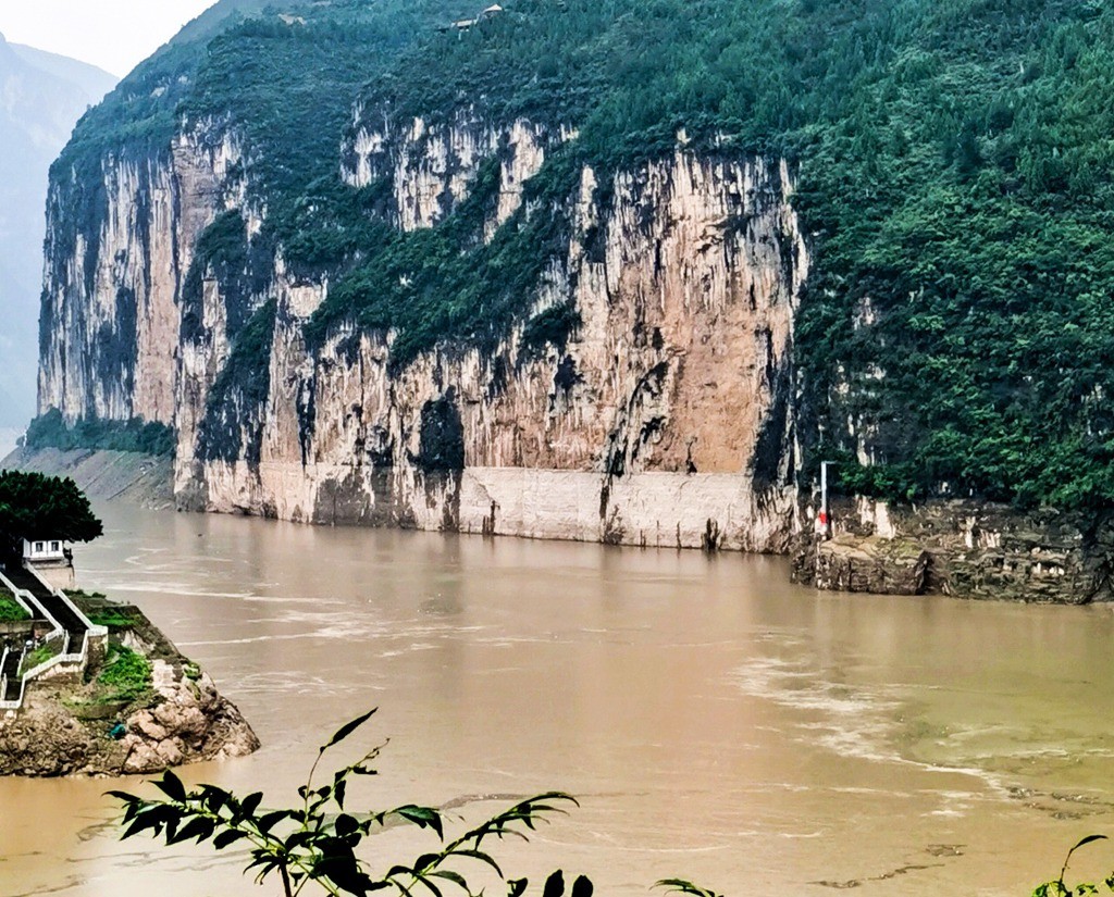 手机拍长江三峡——夔门与白帝城