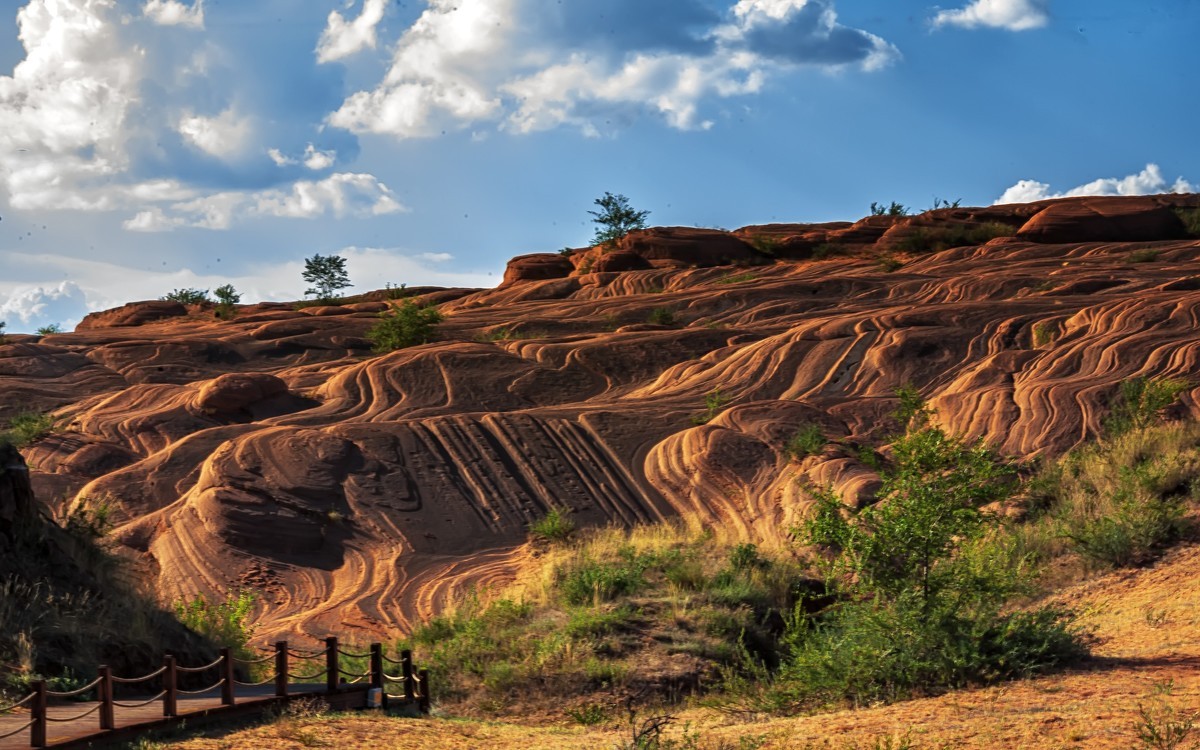 陕西榆林：靖边 · 波浪谷（之四）