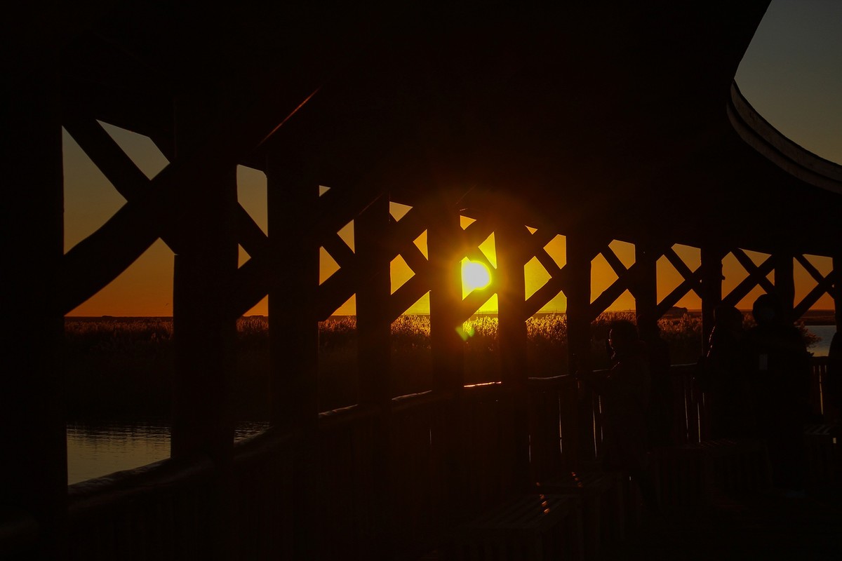 居延海觀日出(下)