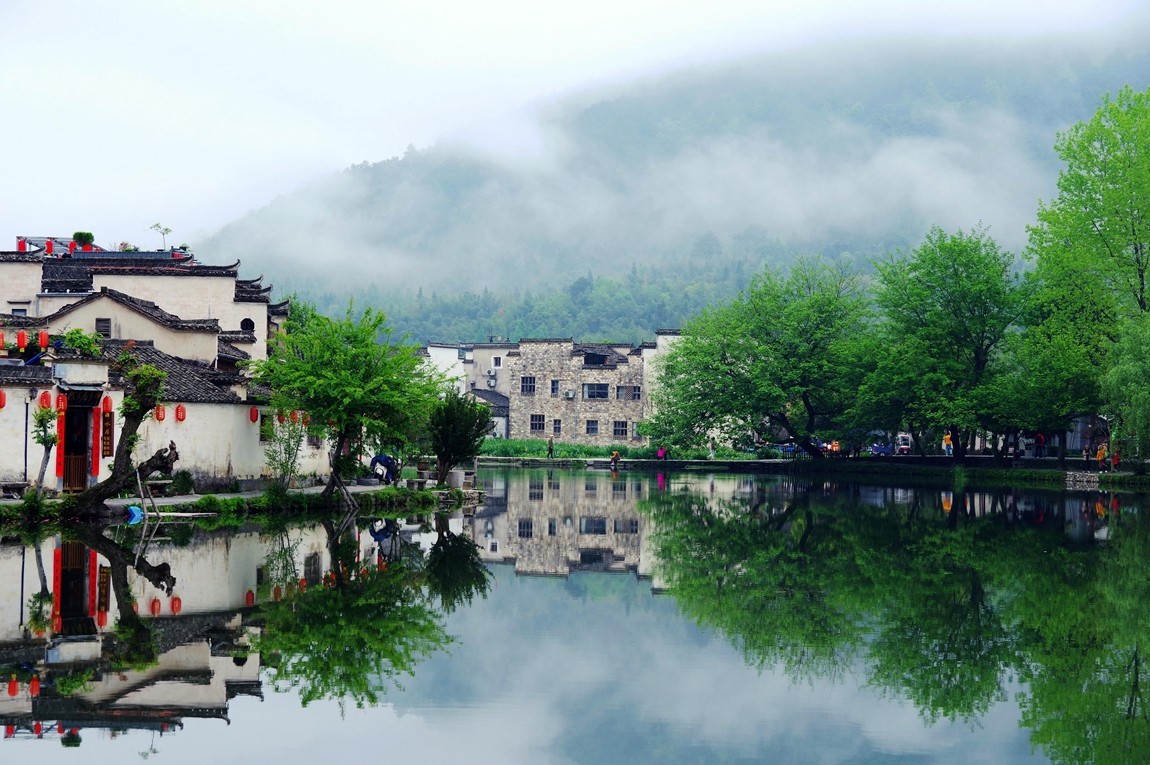 烟花三月下江南--安徽-水墨宏村【8】