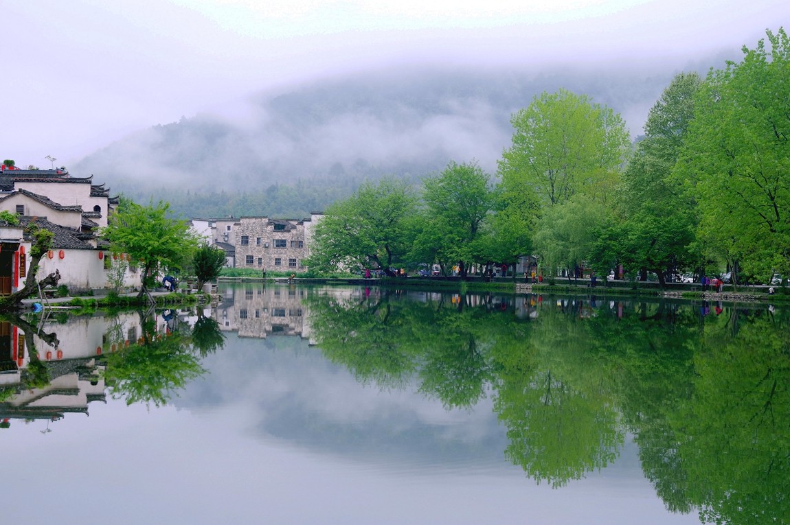 烟花三月下江南--安徽-水墨宏村【8】