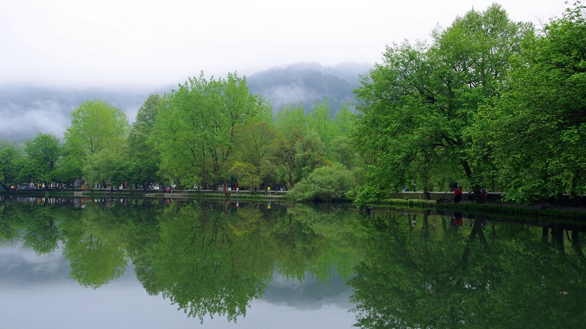 烟花三月下江南--安徽-水墨宏村【8】