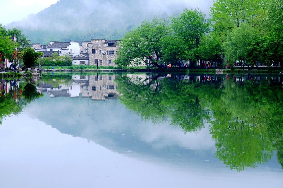 烟花三月下江南--安徽-水墨宏村【8】